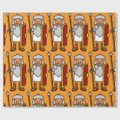 Ancient Rome Fun Roman Soldier   Gift  Cadeaupapier (Vlak)