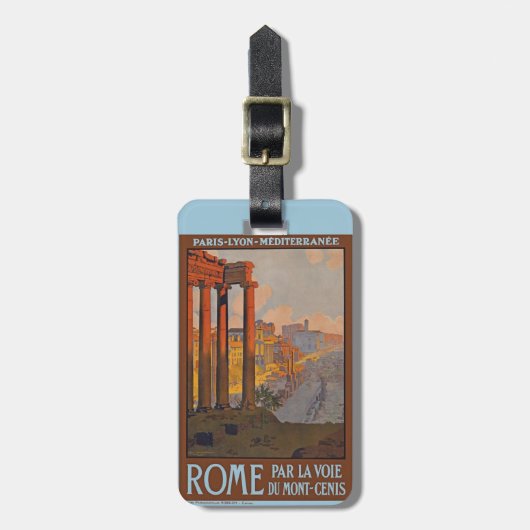 Ancient Rome Reizen Bagagelabel (Voorkant verticaal)