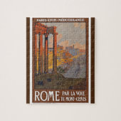 Ancient Rome Travel Advertisement Paining Legpuzzel (Verticaal)