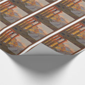 Ancient Rome Travel and Painting Cadeaupapier (Hoek)