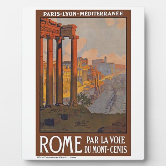 Ancient Rome Travel and Painting Fotoplaat (Voorkant)