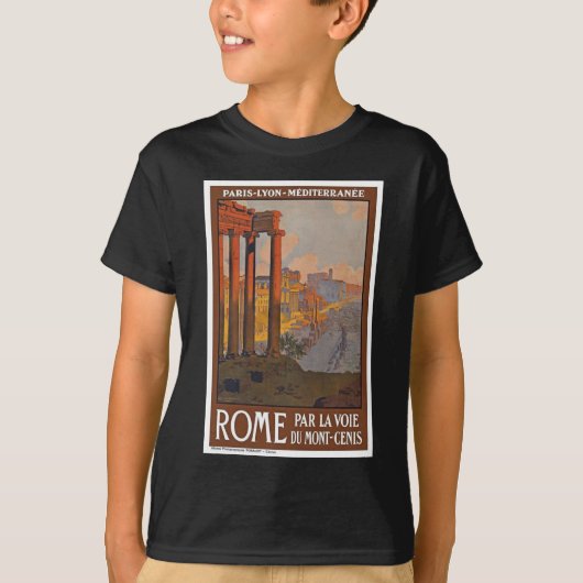 Ancient Rome Travel and Painting T-shirt (Voorkant)