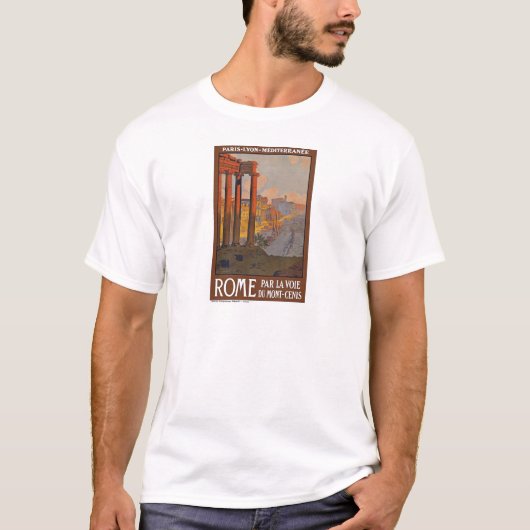 Ancient Rome Travel and Painting T-shirt (Voorkant)