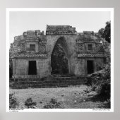 Ancient Ruins: Gateway to Labna, Yucatan, Mexico Poster (Voorkant)