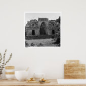 Ancient Ruins: Gateway to Labna, Yucatan, Mexico Poster (Keuken)