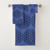 Ancient Sacred Geometry Towel Set Bad Handdoek (Insitu)
