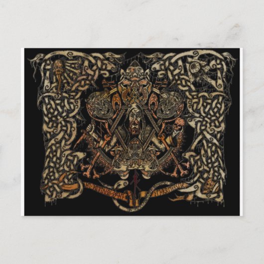 ANCIENT SCANDINAVIAN ART BRIEFKAART (Voorkant)