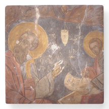 Ancient schilderend onderzetter