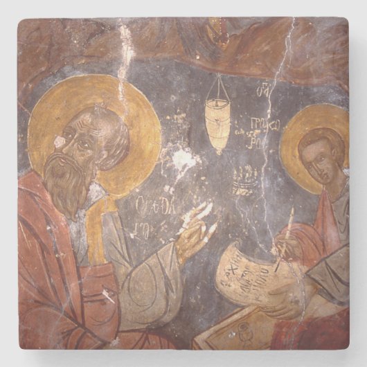 Ancient schilderend onderzetter (Voorkant)