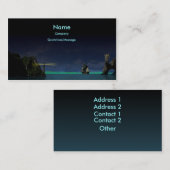 Ancient Ship Visitekaartje (Voorkant / Achterkant)