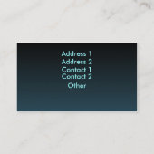 Ancient Ship Visitekaartje (Achterkant)