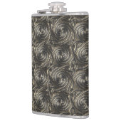 Ancient Silver Celtic Spiral Knoopt Pattern Heupfles (Links)