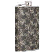 Ancient Silver Celtic Spiral Knoopt Pattern Heupfles (Rechts)