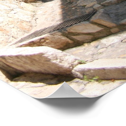 Ancient Stairway Poster (Hoek)