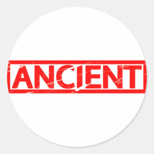 Ancient Stamp Ronde Sticker