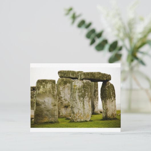 Ancient Stonehenge, Brits Briefkaart (Staand voorkant)