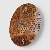 Ancient Sumerian Cuneiform Designer Clock Grote Klok (Hoek)