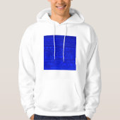 Ancient Sumerian Mesopotamian Pattern Blue Hoodie (Voorkant)