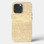 Ancient Sumerian Mesopotamian Pattern Cream Case-Mate iPhone Case (Achterkant)