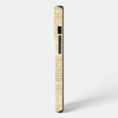 Ancient Sumerian Mesopotamian Pattern Cream iPhone Hoesje (Linkerkant)
