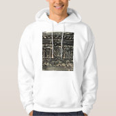 Ancient Sumerian Mesopotamian Pattern Hoodie (Voorkant)