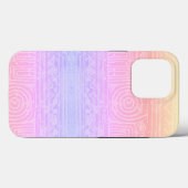 Ancient Sumerian Mesopotamian Pattern roze Case-Mate iPhone Case (Achterkant (horizontaal))