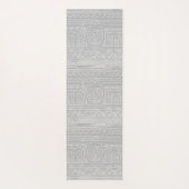 Ancient Sumerian Mesopotamian Pattern roze Yogamat (Achterkant)