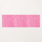 Ancient Sumerian Mesopotamian Pattern roze Yogamat (Voorkant (horizontaal))