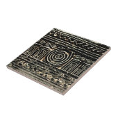 Ancient Sumerian Mesopotamian Pattern Tegeltje (Zijkant)