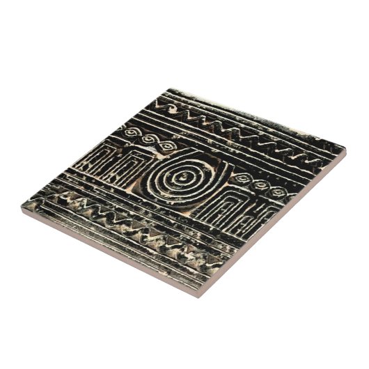 Ancient Sumerian Mesopotamian Pattern Tegeltje (Zijkant)