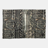 Ancient Sumerian Mesopotamian Pattern Theedoek (Horizontaal)