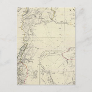 Ancient Syrië aan Sinai Briefkaart