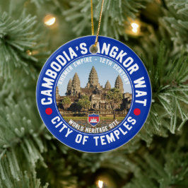 Ancient Temples of Cambodia – Angkor Wat Keramisch Ornament