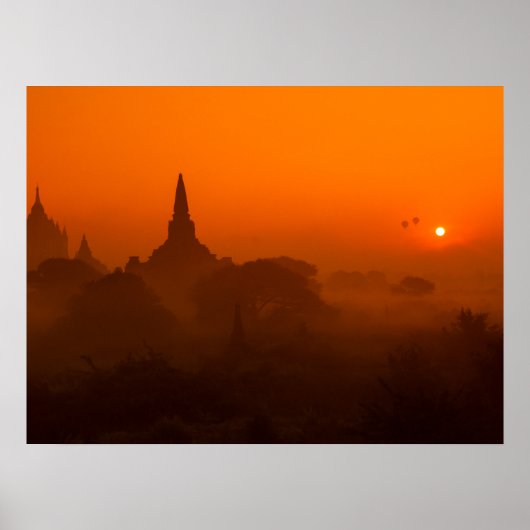Ancient Temples Poster Paper (Matte) (Voorkant)