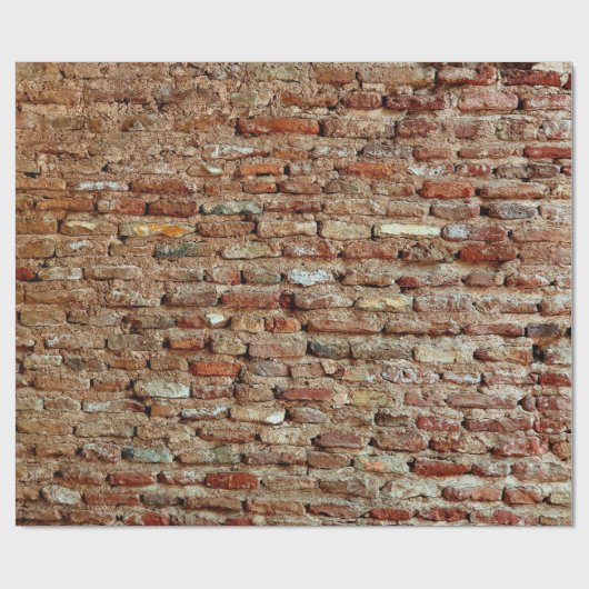 Ancient Textured Brick Wall van Lal Killa Indiaage Cadeaupapier (Vlak)