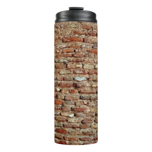 Ancient Textured Brick Wall van Lal Killa Indiaage Thermosbeker (Voorkant)