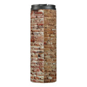 Ancient Textured Brick Wall van Lal Killa Indiaage Thermosbeker (Achterkant)