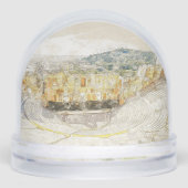 Ancient Theater of Athens Binder – Greek History Sneeuwbol (Voorkant)