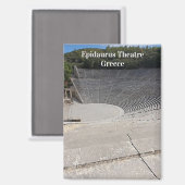 Ancient Theatre of Epidaurus Greece Magnet (Voorkant / Achterkant)