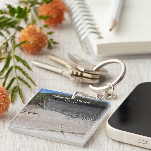 Ancient Theatre of Epidaurus Greece Sleutelhanger (Voorkant Rechts)