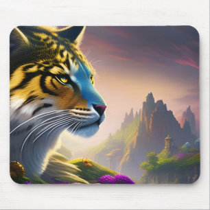 Ancient Tiger enquêtes in zijn koninkrijk, paarse Muismat