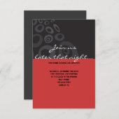 ANCIENT TREE Bar Bat Mitzvah Party Kaart (Voorkant / Achterkant)