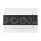 ANCIENT TREE Bat Bar Mitzvah Belly Band Wrap Uitnodigingen Wikkel (Voorkant Voorbeeld)