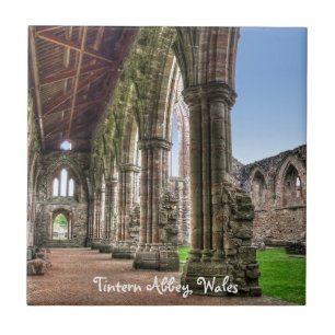 Ancient Tstage Abbey, klooster van Cistercian, Wal Tegeltje