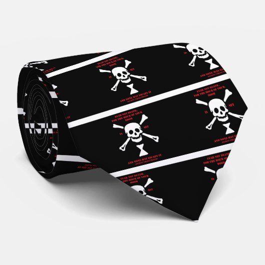 Ancient Viking Prayer.. Angst niet dood Stropdas (Opgerold)