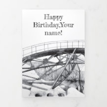 Ancient voetbridge pencilart Monochrome