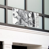 Ancient voetbrugpencilart spandoek (Buitenkant Gebouw)