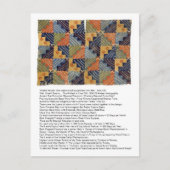 Ancient Wari Stepped Diamond Motif Briefkaart (Voorkant)