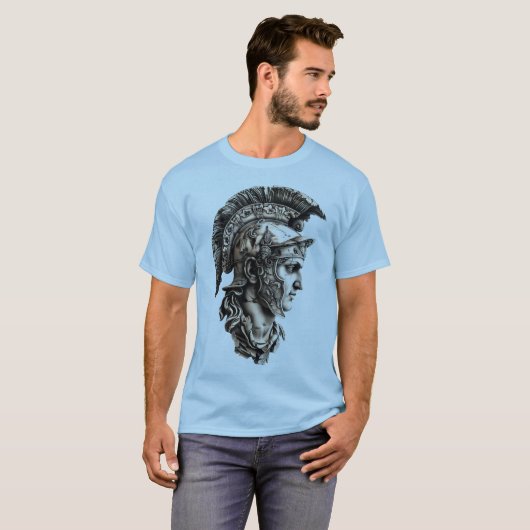 🏛️🎨 Ancient Warrior Art 🛡️ T-shirt (Voorkant volledig)