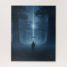 Ancient Warrior confronteert mystieke lichtgeest Legpuzzel